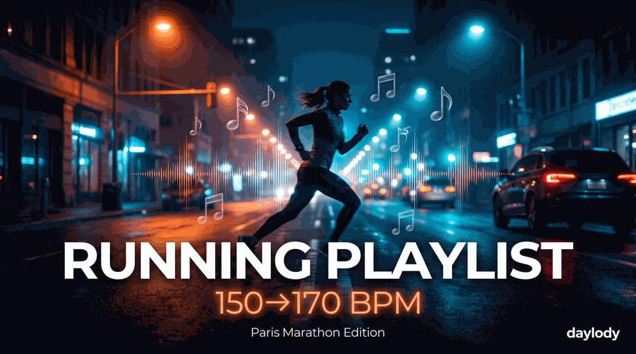 The Best Running Playlist for Long Runs — 168 BPM, No Ads, Science-Backed