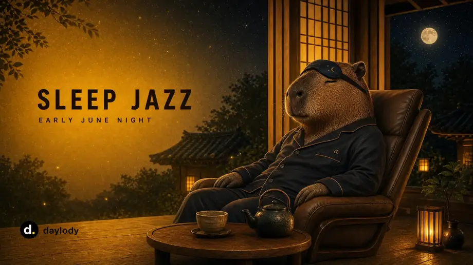 Best Sleep Jazz Music 2026 — Daylody's Early June Night Playlist (Ad-Free, 46 min)