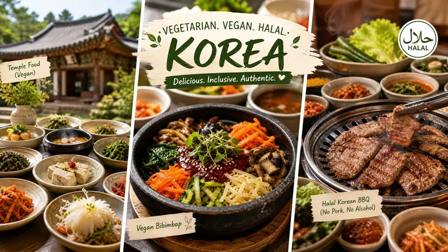 Vegetarian, Vegan & Halal Food in Korea: The Honest Guide
